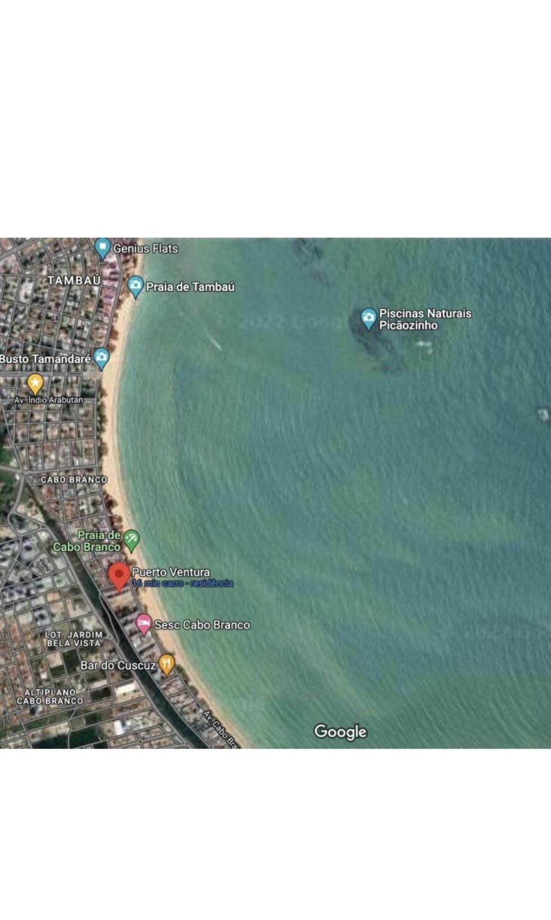 Flat Beira Mar Do Cabo Branco Leilighet João Pessoa Eksteriør bilde